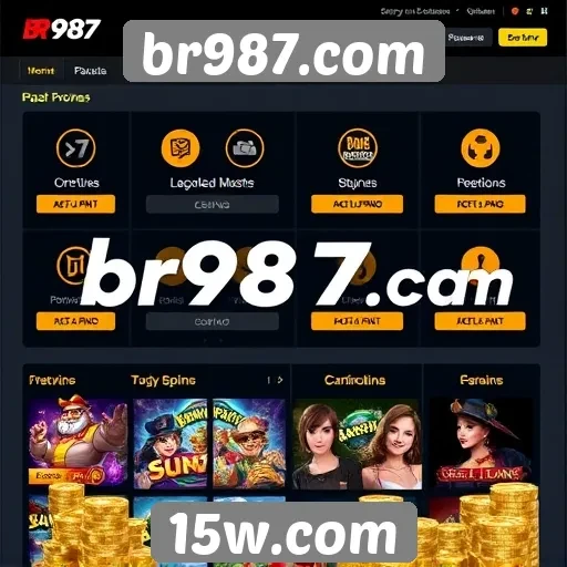Recursos e funcionalidades do site de jogos br987.com